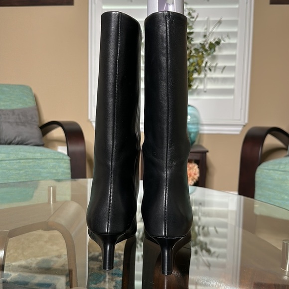 Vince Women's Beverly Square Toe mid calf Wedge Heel Boots size 8.5 - Picture 9 of 14